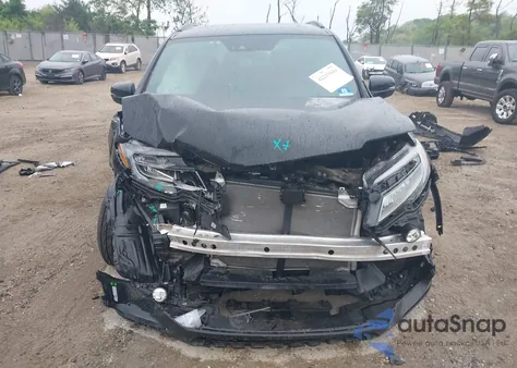 2020 Honda Pilot Awd Black Edition из США, поврежденный, VIN 5FNYF6H79LB004527